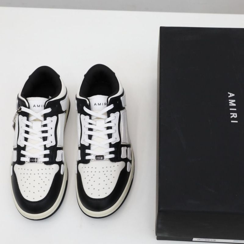 Amiri Skel-Top Low Sneaker White/Black