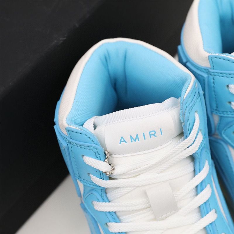 Amiri Skel-Top Hi Sneaker Blue/White