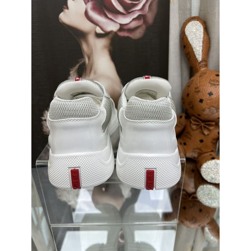 Pra*a america’s cup sneakers white/silver