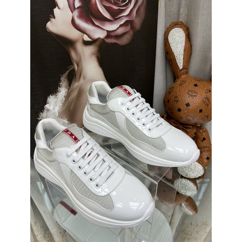 Pra*a america’s cup sneakers white/silver