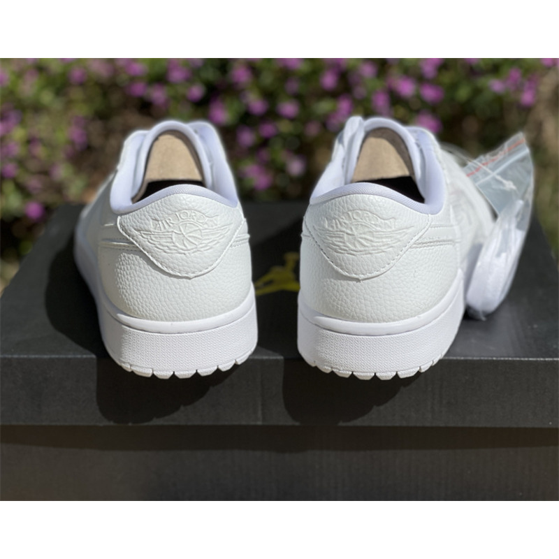Jordan 1 Low Golf 2022 Sneaker Triple White