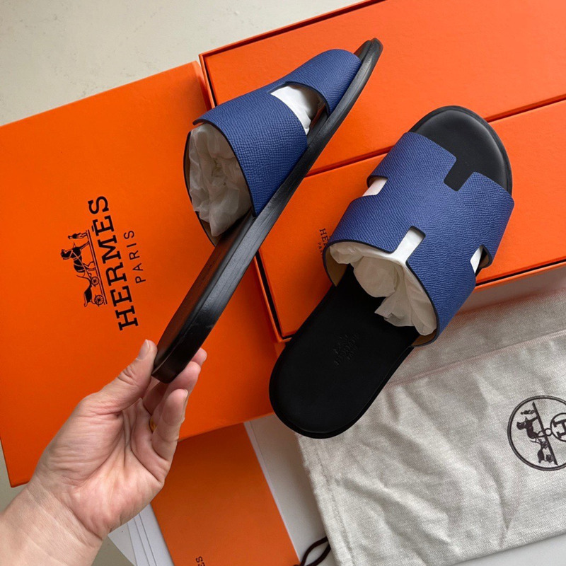 H**mes izmir sandals blue