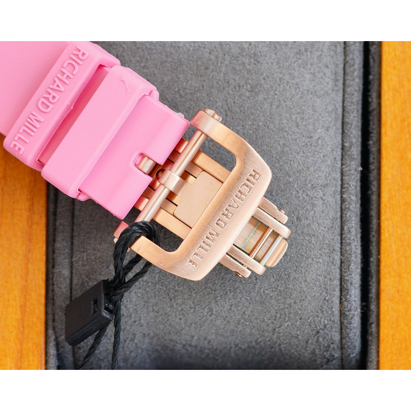 Richard Mille – Pink Strap White Case