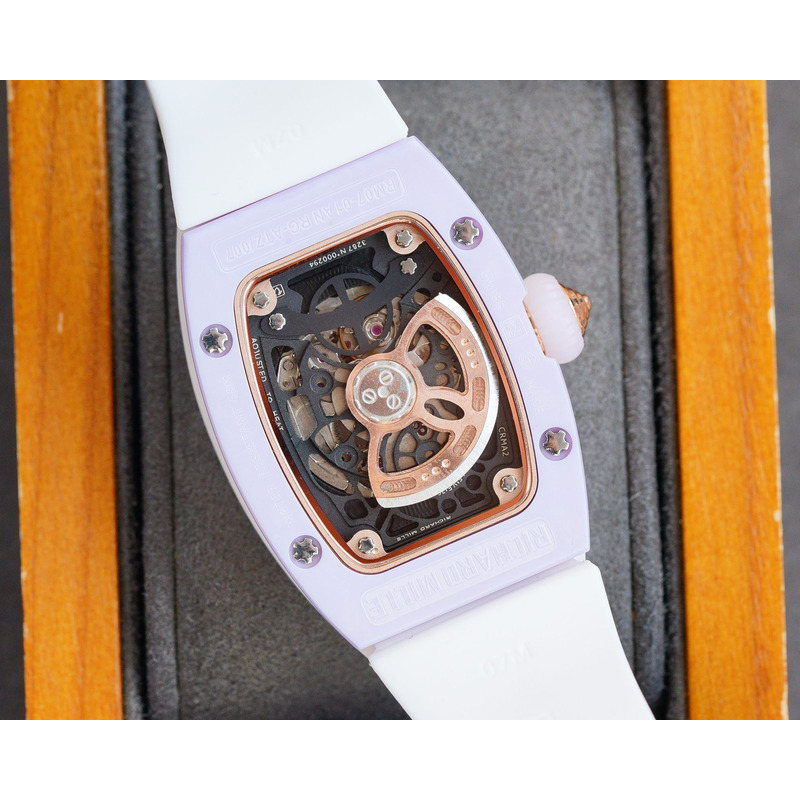 Richard Mille – White Strap White Case