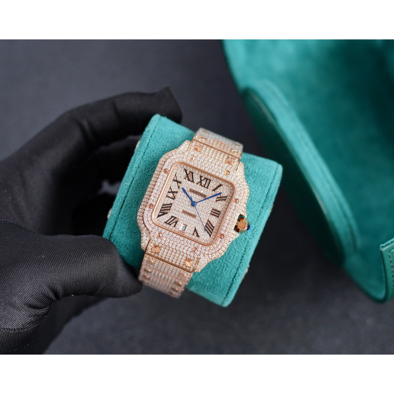 Cartier Santos De Cartier White Gold Unworn