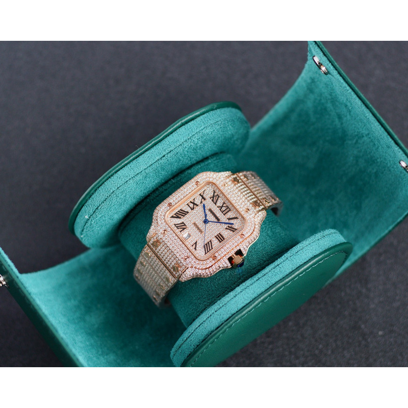 Cartier Santos De Cartier White Gold Unworn
