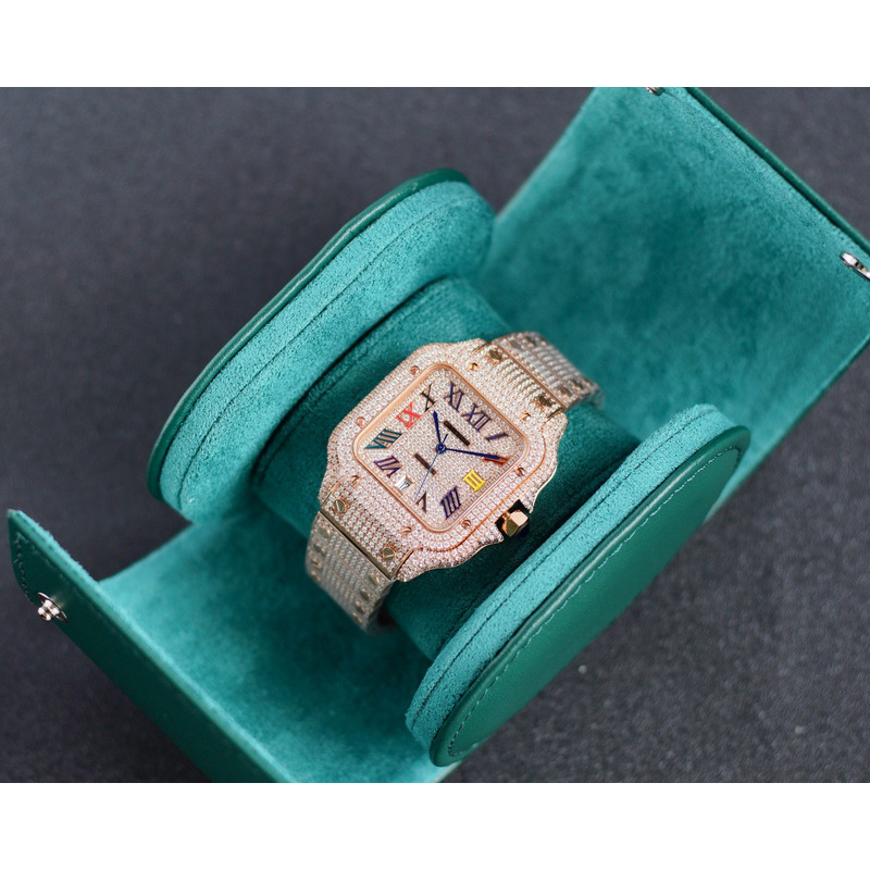 cartier santos de cartier Di*m*nds watches