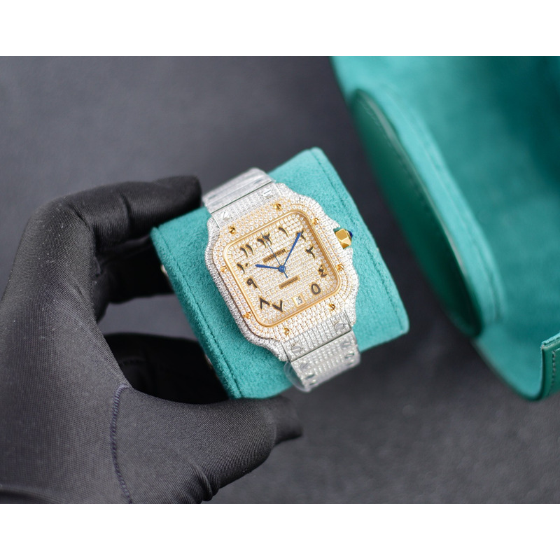 cartier santos de cartier Di*m*nds watches