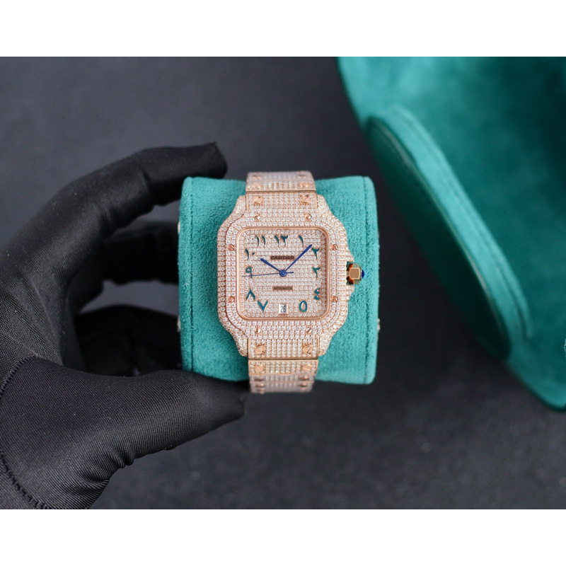 cartier santos de cartier Di*m*nds watches