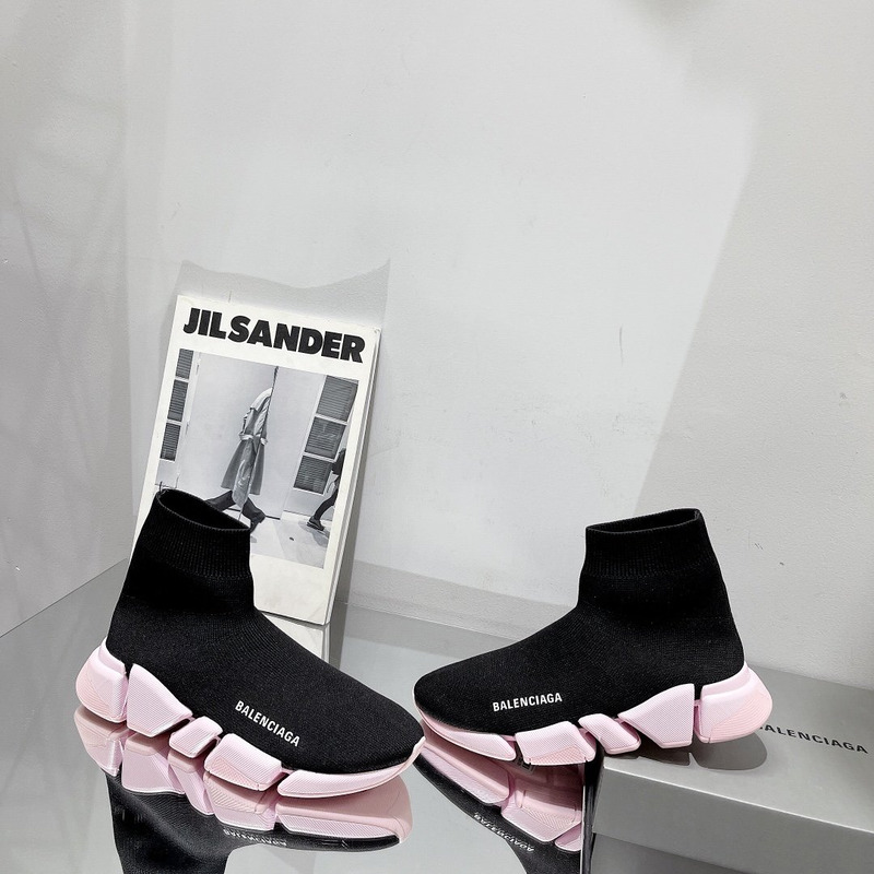 Ba*len*cia*ga speed recycled knit trainers