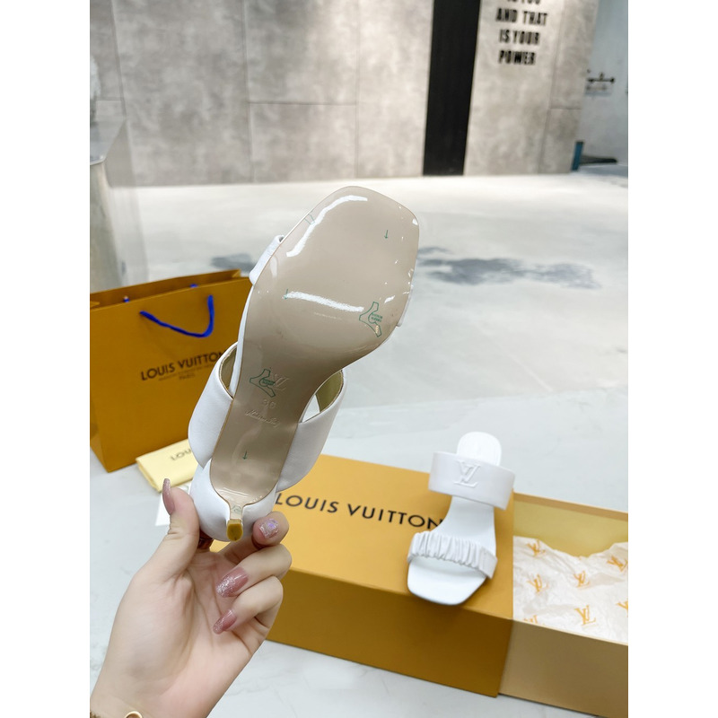 l**is V*t*n open toe heels white