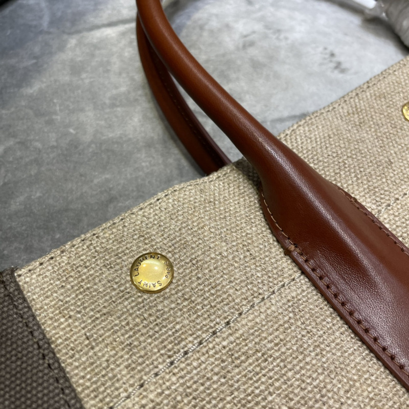 Saint Laurent Rive Gauche Tote Beige M