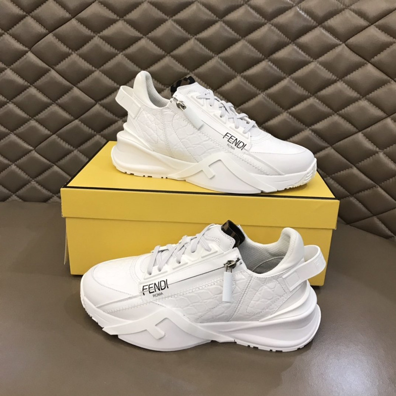 F**di flow low-tops white