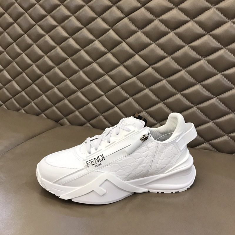 F**di flow low-tops white