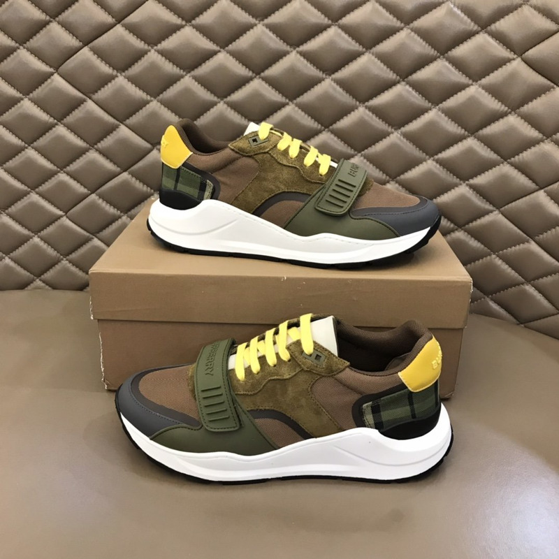 B**rry ramsey sneaker brown and dark green