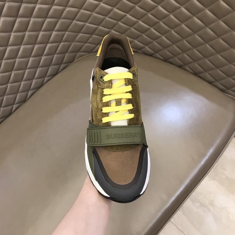 B**rry ramsey sneaker brown and dark green