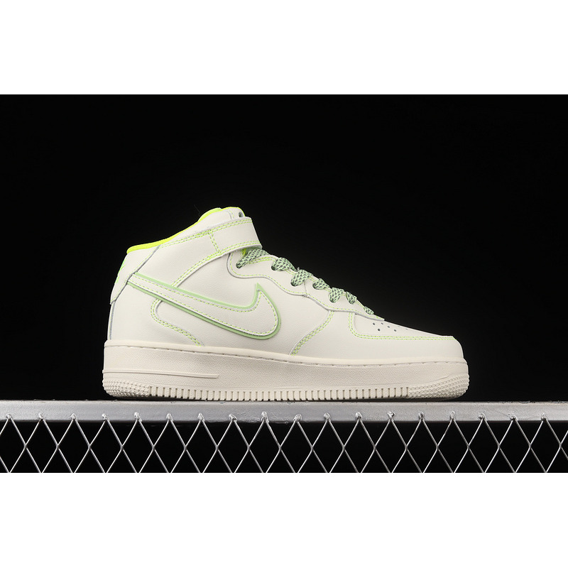 Nike Air Force 1 Double Air White Volt