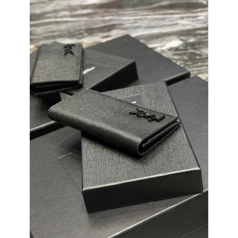 Saint Laurent Cassandre Continental Wallet In Smooth Leather 9cm-18cm-2cm