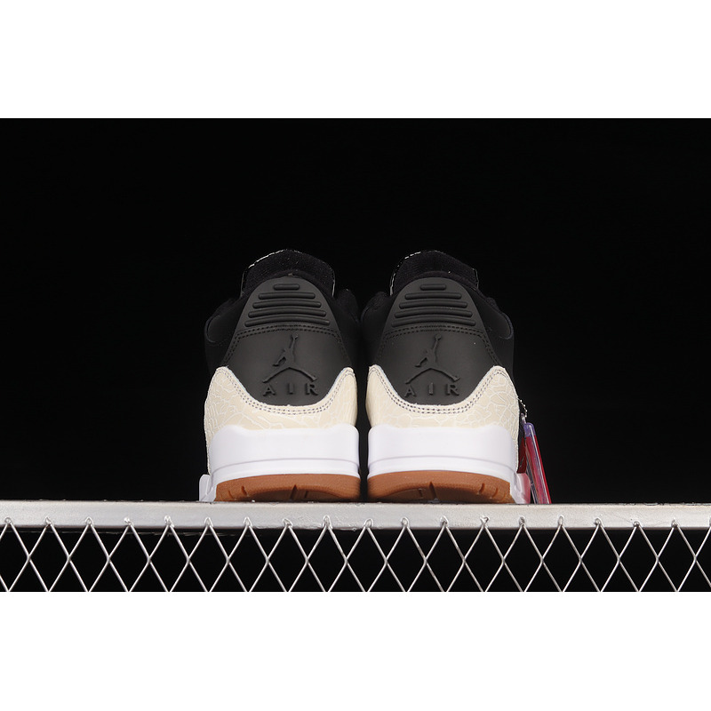 Air Jordan 3 Retro Black White Gum (GS) Sneakers Black