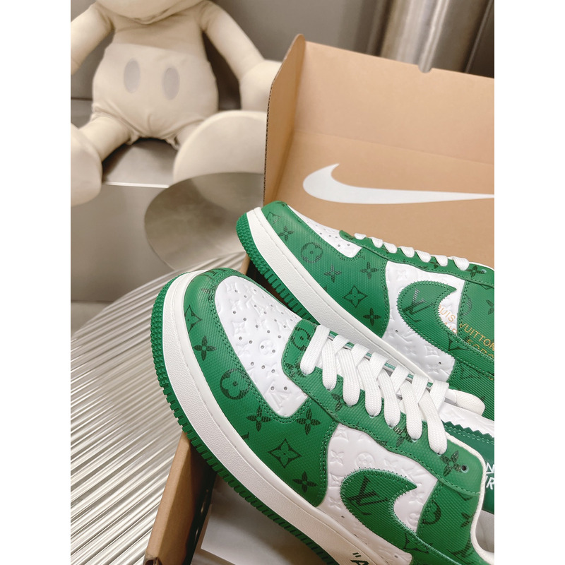 l**is V*t*n x nike air force 1 green