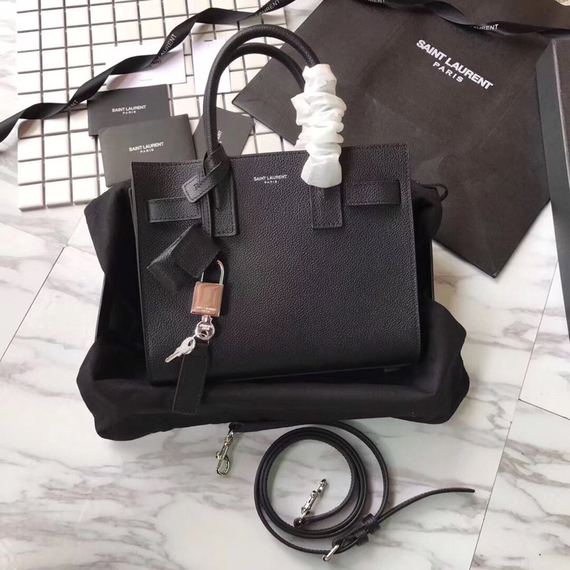 saint laurentnew sac de jour small Di*m*nd organ bag collection tote bag black