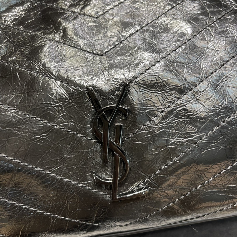 Saint Laurent Niki Medium Shopping Bag Full Black