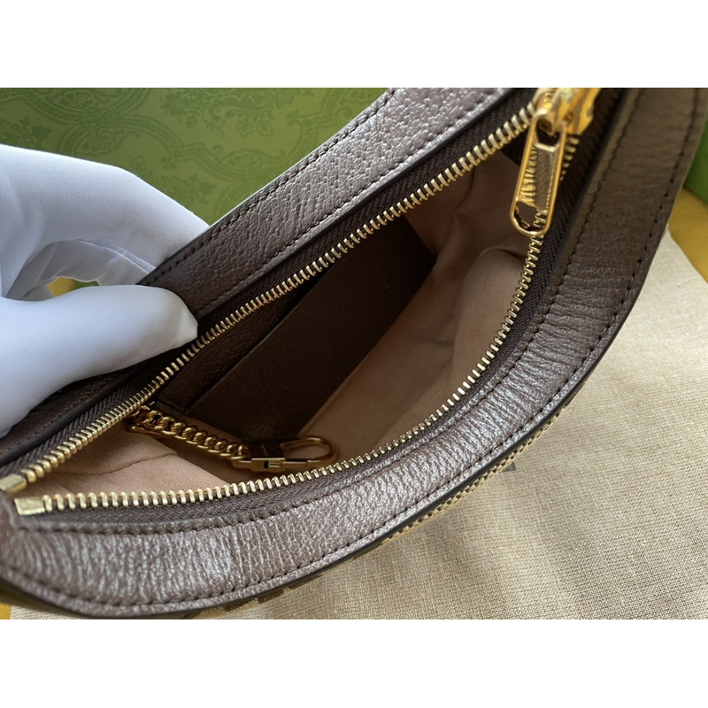 G*u*i ophidia mini jumbo-gg canvas shoulder bag