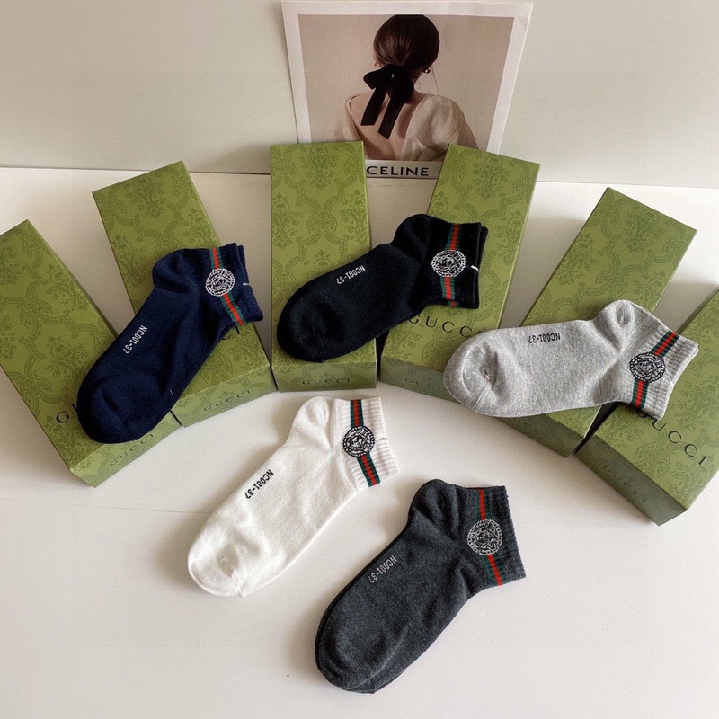 G*u*i x versace cotton socks (4-pair)