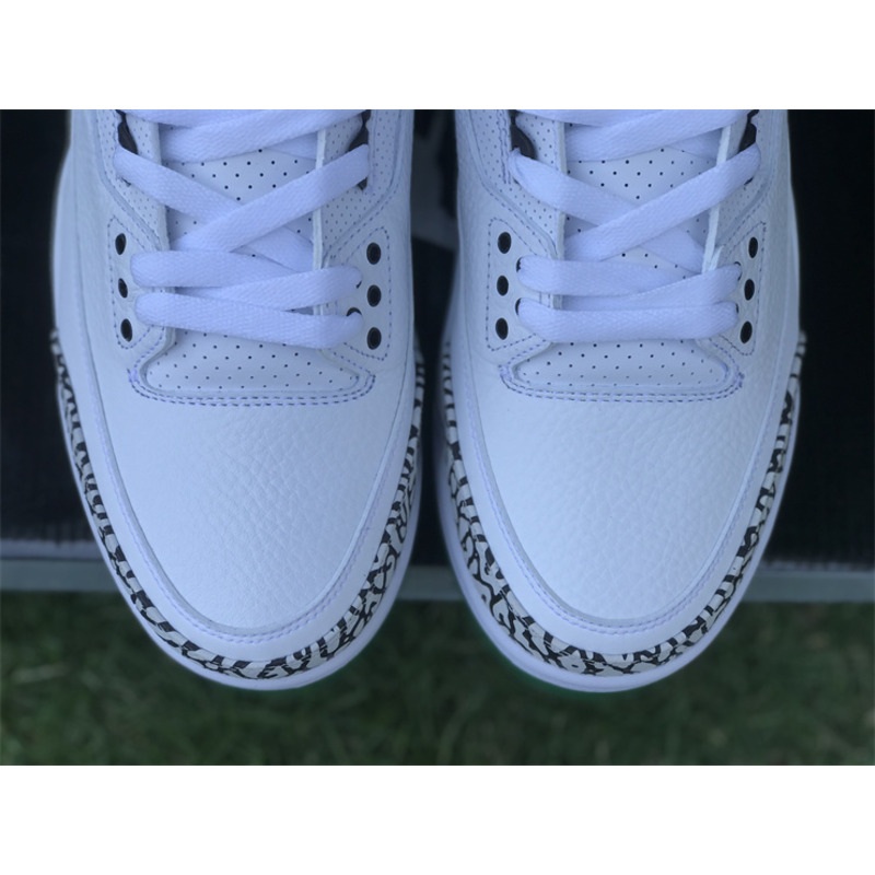 Jordan 3 Retro Oregon Ducks Pit Crew White and Green