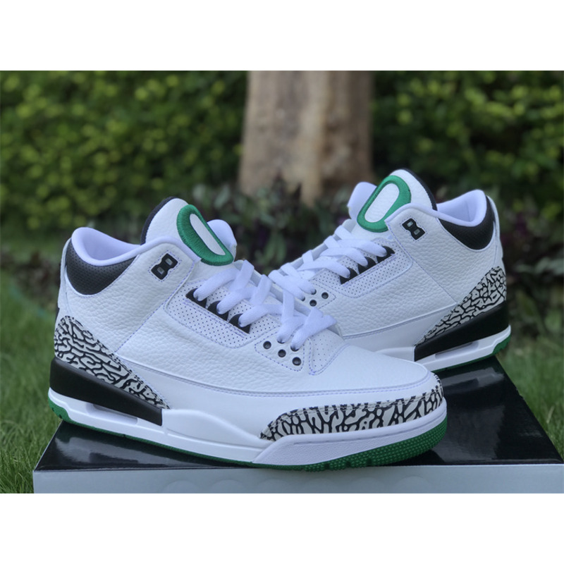 Jordan 3 Retro Oregon Ducks Pit Crew White and Green