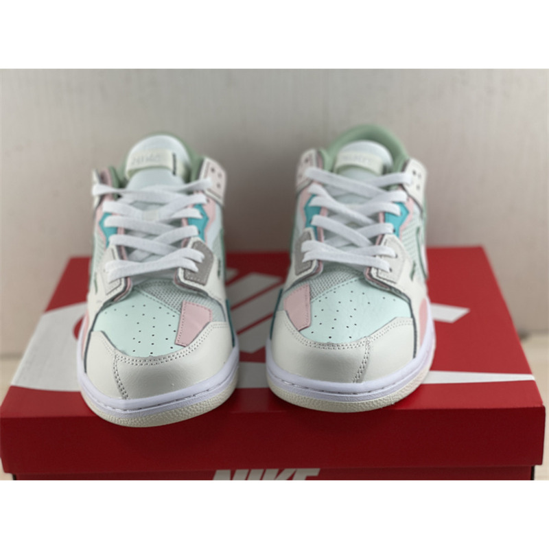 Nike Dunk Low Scrap SE “Grey Haze Oil Green” (W)(2022) DM0802-001