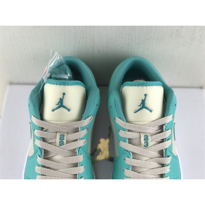 Jordan Air Jordan 1 Low Tropical Teal Neutral Beige White