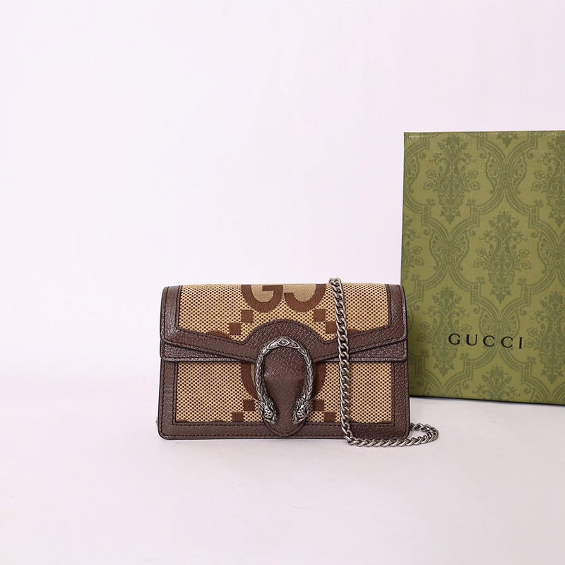 g*u*i dionysus S*per mini bag camel and ebony