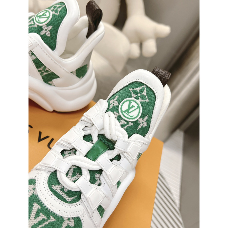 l**is V*t*n lv archlight trainers green monogram