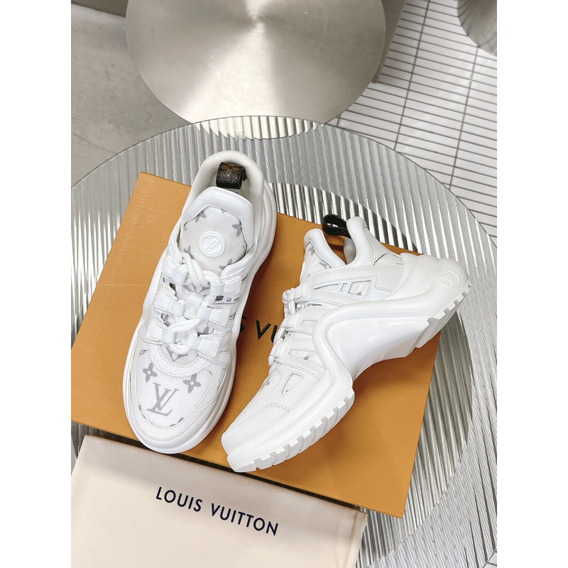 l**is V*t*n lv archlight trainers white monogram