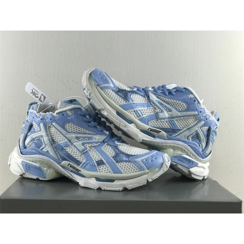 Ba*len*cia*ga runner blue white grey