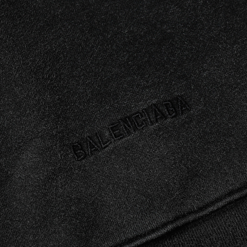 Ba*len*cia*ga x rammstein hoodie black