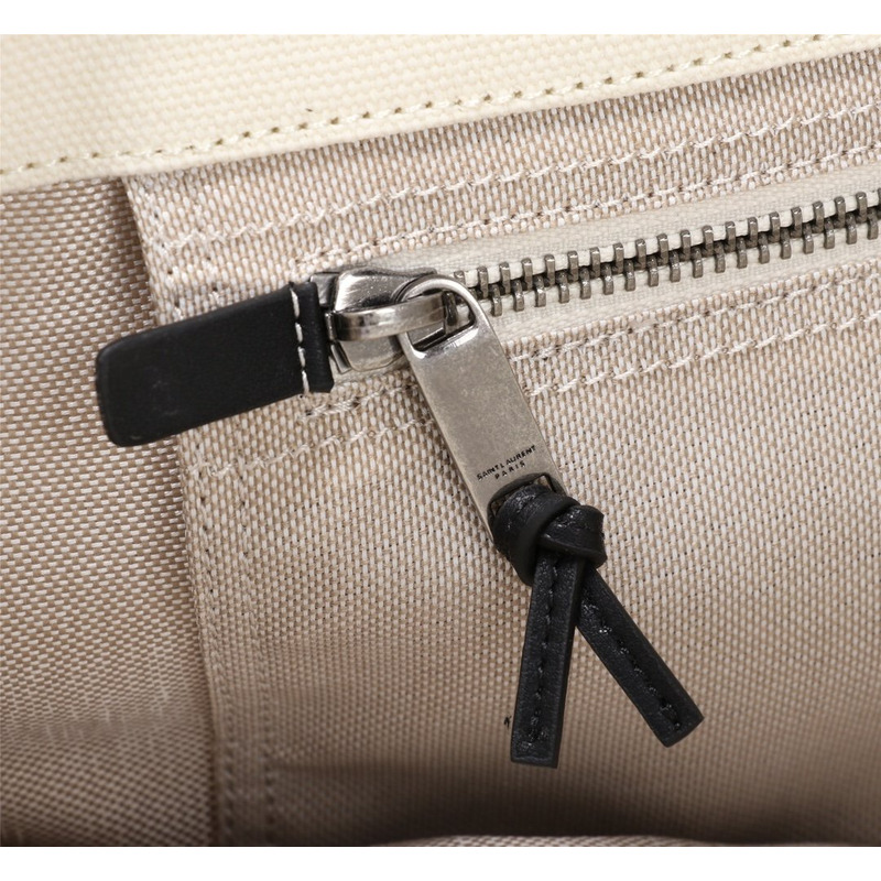 Saint Laurent Rive Gauche logo Tote Bag