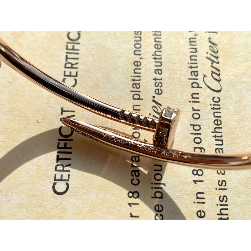 cartier juste un clou Di*m*nd bracelets rose gold