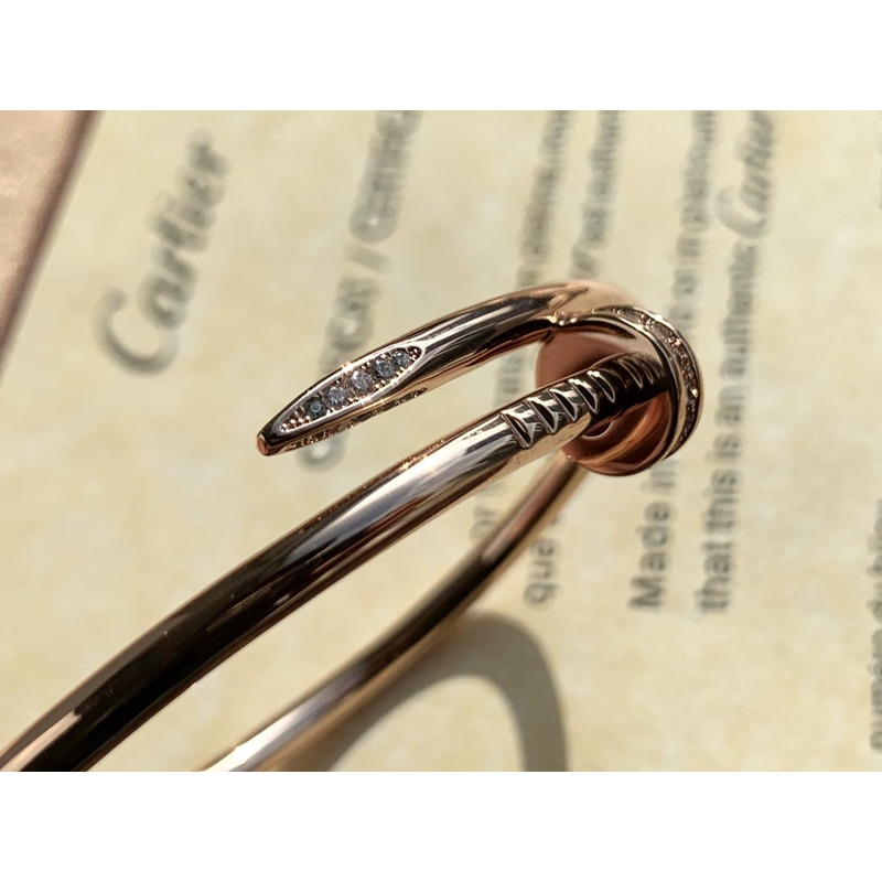 cartier juste un clou Di*m*nd bracelets rose gold