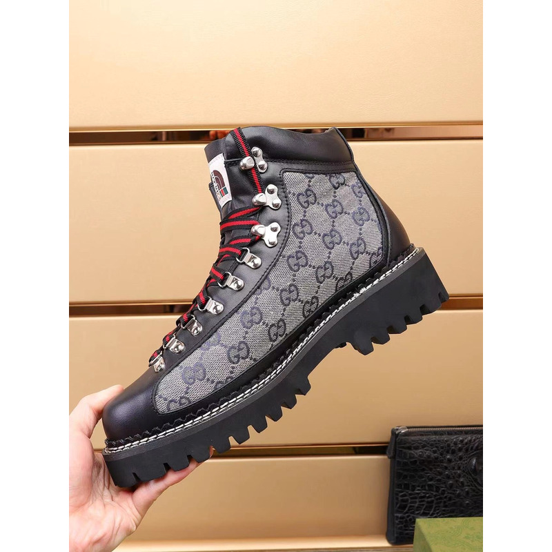 g*u*i x the n0*h F**e ankle boots black