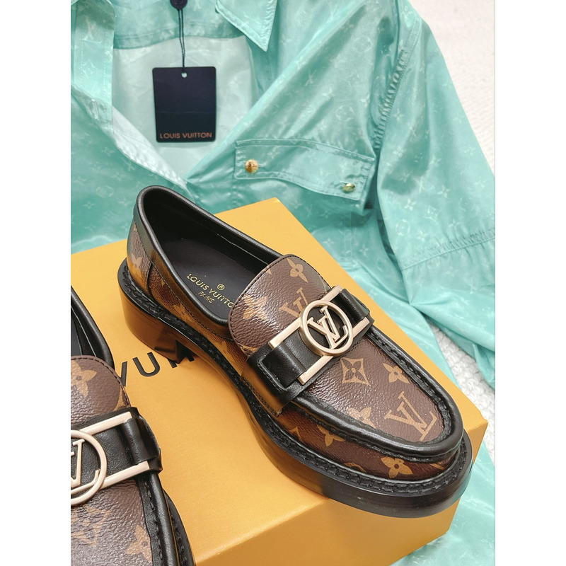 l**is V*t*n chess loafers monogram