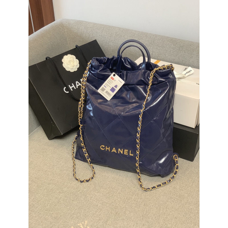Ch*el 22 backpack navy