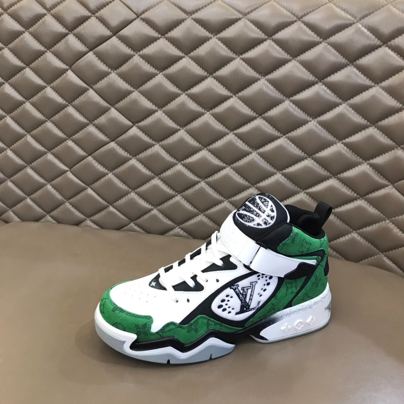 l**is V*t*n lv trainer 2 sneaker boot green