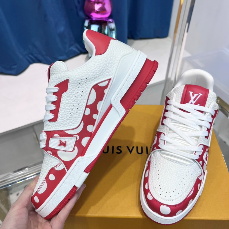 l**is V*t*n lv x yk lv tranier sneaker red