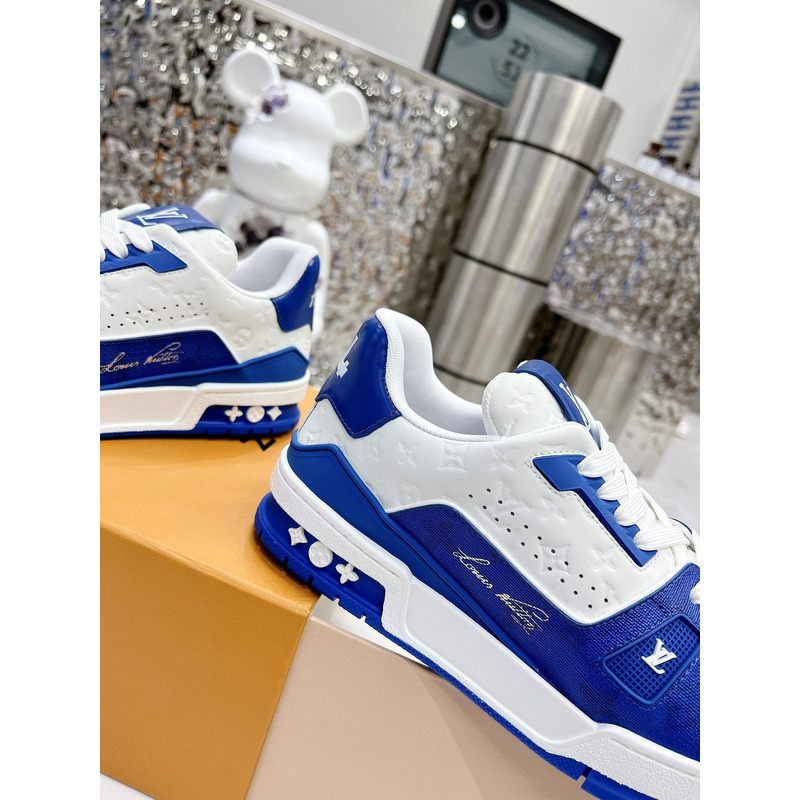 l**is V*t*n lv trainer sneaker blue