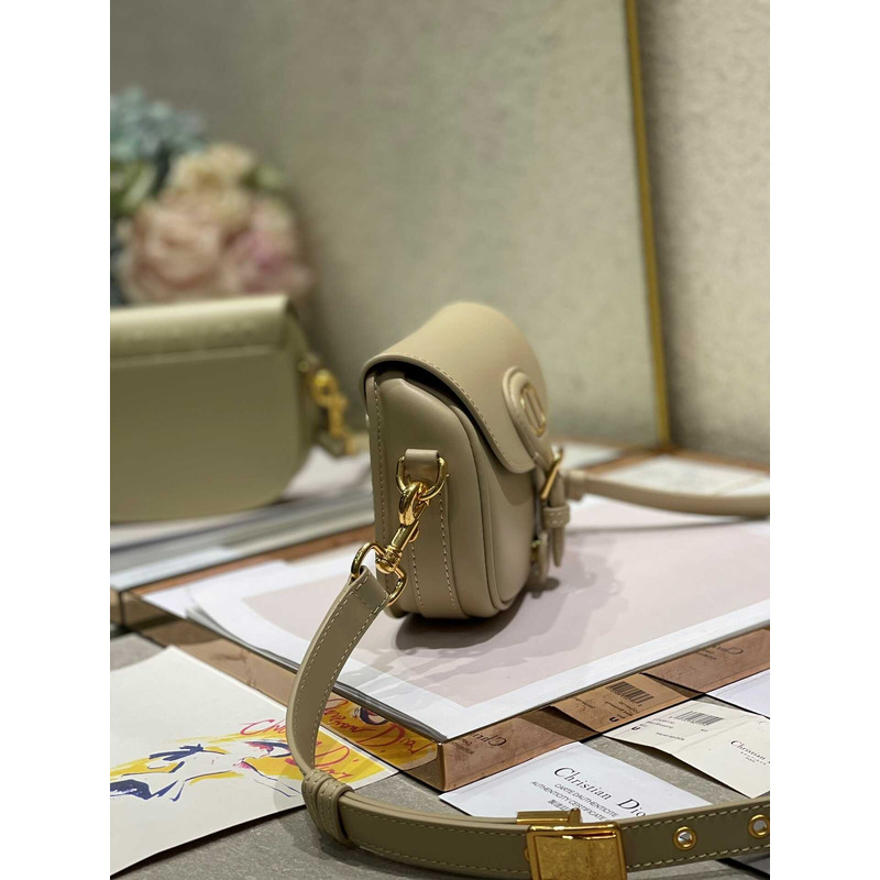 D*or bobby bag small box calfskin tan