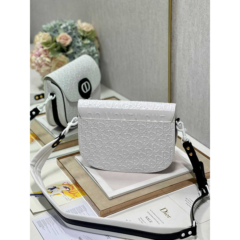 D*or bobby snowflake white full version presbyopic cross-body bag