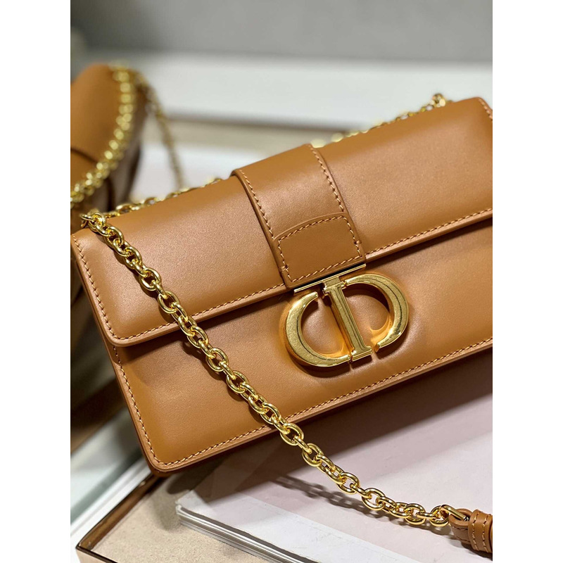 D*or 30 montaigne east-weat chain bag brown