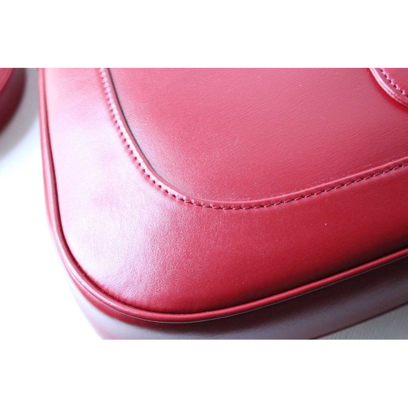 G*u*i jackie 1961 small shoulder bag red leather
